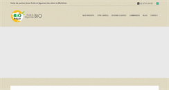 Desktop Screenshot of bio-porhoet.com